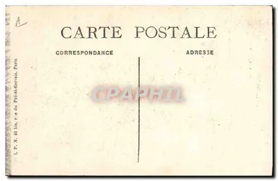 Paris — Jardim das Plantas — Girafa da Abissínia — Editor L.P.M. n°331 — Verso