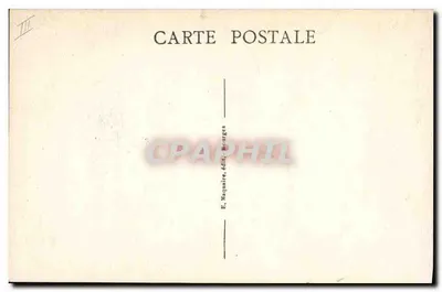Bourges — Museu de História Natural — Girafa — Verso