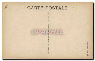 Maréchal Pétain — retrato militar — Gravy, Imp. & Fotogravura, Montrouge (Seine) / V.Le Paris — Verso