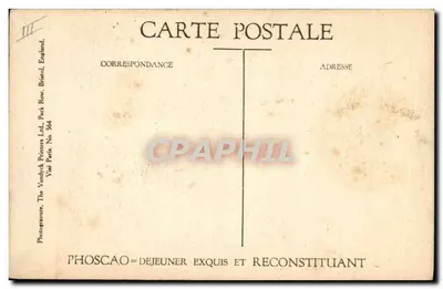 Geral Foch — Os Vencedores da Marne — Edição Phoscao — Verso