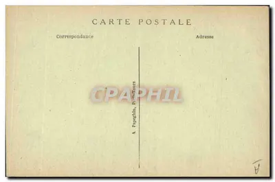 Mariscal Foch — Comandante em Chefe das Forças Aliadas (1914-1918) — A.P. — Verso