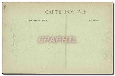As Festas da Vitória em Paris — 14 de julho de 1919 — Entrega de uma coroa ao Maréschal Foch — Editor BHD — Verso