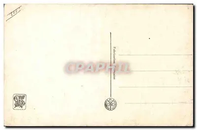 Général Philippe Pétain — portrait en uniforme — éditeur SPA — Verso