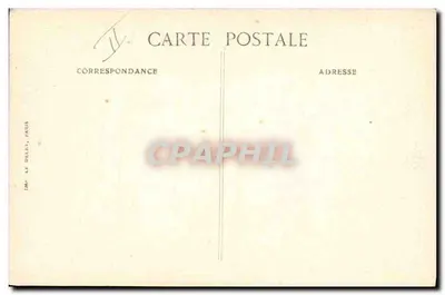 As Festas da Vitória em Paris — 13 de julho de 1919 — Editor Le Delis, Paris — Verso