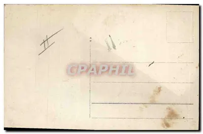 A Entrada de soldados com Marechal Foch em 25.02.1918 — Bilhete postal antigo — Verso