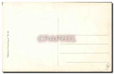 Lâche! — Scena z duchem — A.N. Paryż, seria 61 — Rewers