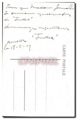 Soldado e cavalo no front — ilustração de JudeX — editor não visível — Verso