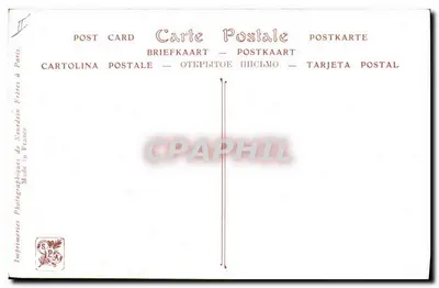 Ophélie — Spółdzielnia Artystów Francuskich — Gaston BUSSIÈRE, Pinxil — Rewers