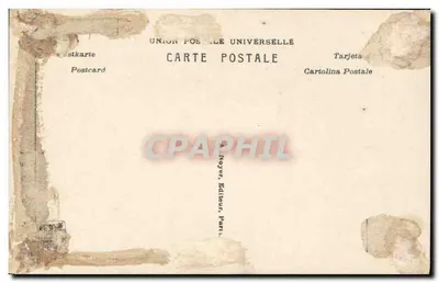 Ninféia deitada — obra de J. Hanriot — Salon 1911, editor A. Neyron, Paris, n° 541 — Verso