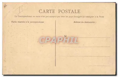 Coiffe de ANCENIS — Poème de LÉON SÉCHÉ — D. Loncin, Ancenis — Verso