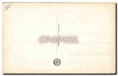 La Charentaise — As Rainhas das Províncias da França — Oeste — editada por D.N. Paris — Verso