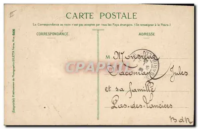 Monte-Carlo - Neue Spielhalle — Künstlerische Sammlung — Edition Giletta, phot., Nice, n°716 — Rückseite