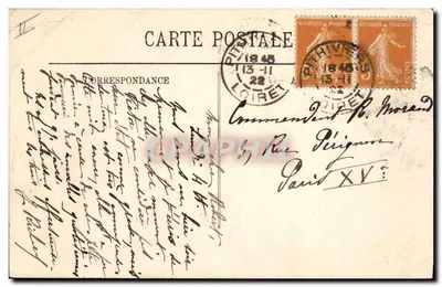 Casino de Monte-Carlo — Um die Roulette — LL. n°245 — Rückseite