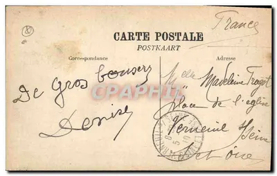 Ostende, a Kursaal — face — editor desconhecido, número de série não visível — Verso