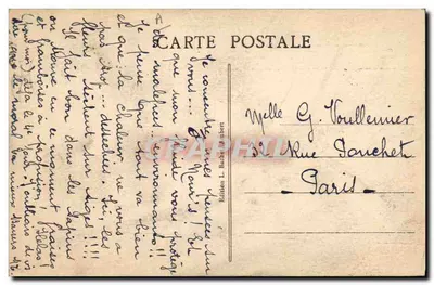 A Auvergne — Ambert — Editor L. Bachelet, n° 531 — Verso