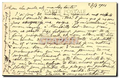 Joffre — caricatura satírica — Imprenta Unida de Nîmes, n° 1914 — Reverso