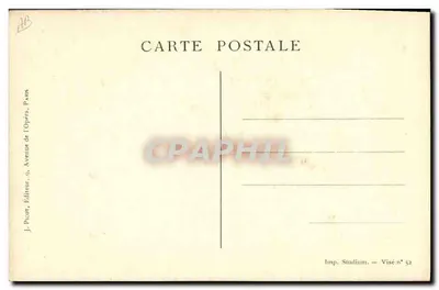 Soldado sérvio — ilustração patriótica — Edy, Paris — Verso