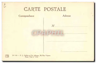 Kronprinz wśród swoich towarzyszy nauki — rysunek opublikowany w Simplícissimus z 11 lipca 1910 — P. J. Gallais et Cie, wydawca — Rewers
