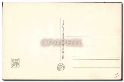 Salão de Paris — Consulta Espiritual — Charles Baude — editor A.N. Paris, n° 6161 — Verso