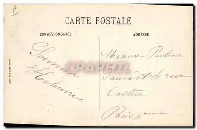 Nossas Tourangelles — N.P. — N°310 — Verso