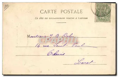 Paysans Morvandiaux — Souvenirs affectueux — Wyd. Th. Ropiteau, Nevers, n°1 — Rewers
