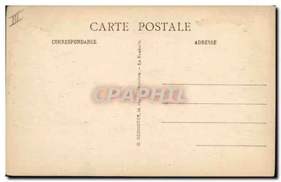 Vrouw in bruidsjapon van La Rochelle — serie 7191 — uitgever R. Bergévin, La Rochelle — Achterkant