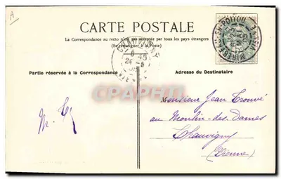 Coiffe del Poitou, detta « La Pantine » — M. Navrancourt, n°35 — Verso