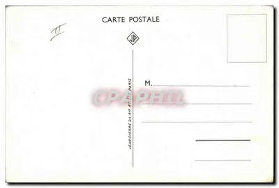 Île-de-France — ilustrowana pocztówka — J. D. Lézé — Rewers