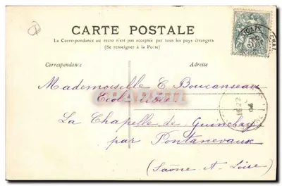 Challes-les-Eaux — O Casino — O. Desveigne, n° 543 — Verso
