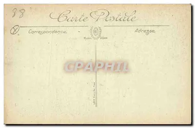 Innenraum des Casinos — Lesesaal — Conyrexéville — Rückseite