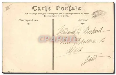 Casino de MONTECARLO — Sala de Roulette — N.D. Thion — Verso