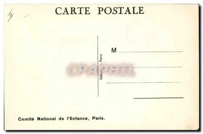 Criança com brinquedos — A QUI LE TOUR ! — Retrato Malletti — Verso