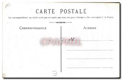 Christiane Derenn — Sopran — Promocyjna karta pocztowa — Rewers