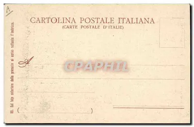 Cena de vida em traje tradicional — Itália — editor Cartolina Postale Italiana, n° 69 — Verso