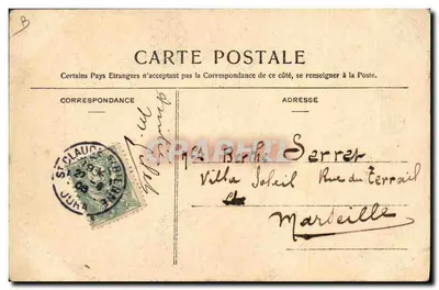 Ménétriers de Vogue — Trin (Ain) — E. Ferraud, wyd. w Bourg (Ain) — Rewers