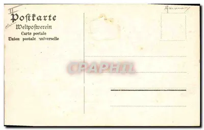 Stado łososi w Voszach — Reprodukcja zabroniona — Nr 9014 — Rewers