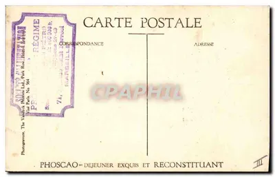 Geral Foch — Os Vencedores da Marne — Edição Phoscao — Verso