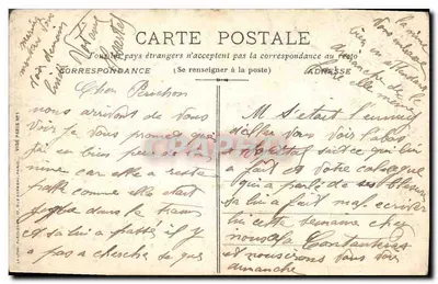 Général Joffre — portrait en uniforme avec inscriptions 1914-1915 — éditeur non visible — Rewers