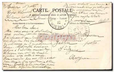 Geral Joffre — Geralíssimo do Exército Francês — C. Jankowski 1914 — Verso