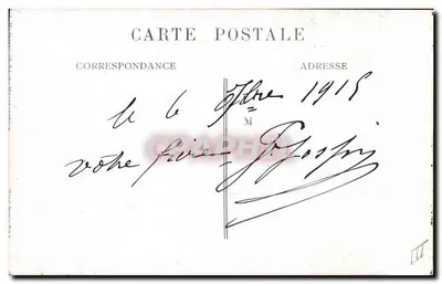 Notre Joffre — statue de L. Madrassi, statuaire — L. Madrassi, Statuaire — Verso