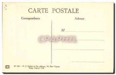 Dois policiais em confrontação — desenho de Theny — publicado no Simplicissimus de 3 de janeiro de 1910 — P. J. Gallais et Cie, n° 118 — Verso