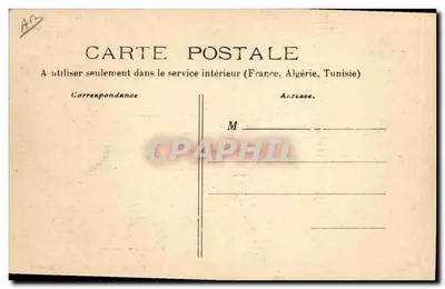 W Bourbonnais, Kąt Basse-cour — P. Raguet, Adir Mauglin, nr 26 — Rewers