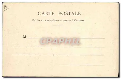 Landais schapenboer die breit — F. Bernède, fot., Arjuzanx (Landes) — Achterkant