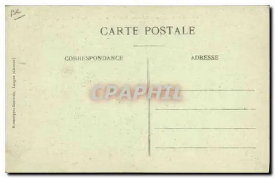 In de Landes — Echassier die renterend de schapen houdt — Sicomolyte Gaillat (Gironde) — Achterkant