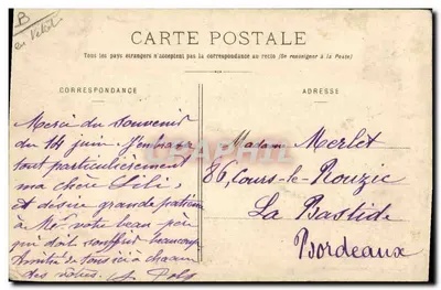 Landes - Een moment van rust — F. Bernède, fot. Arjuzaux (Landes) — Achterkant