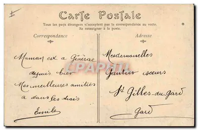 Circo de Monte-Carlo — Sala Garnier — N.D. Place — Verso