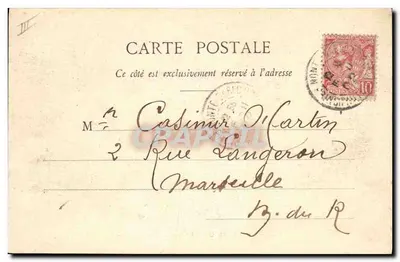 Monte-Carlo — Roulette-Saal — T.B. — Rückseite
