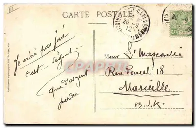 Monte-Carlo — Spielraum « Roulette » — Edition Giletta, Nr. 722 — Rückseite
