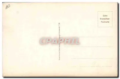 Helena Luderitz & Comico — portret w profilu — Graph. Amsal, Klosternburg — Rewers