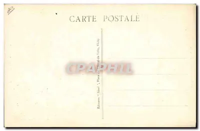 Tipos da Auvergne — O Cabrettaire — Editor Ideal, n° 117 — Verso